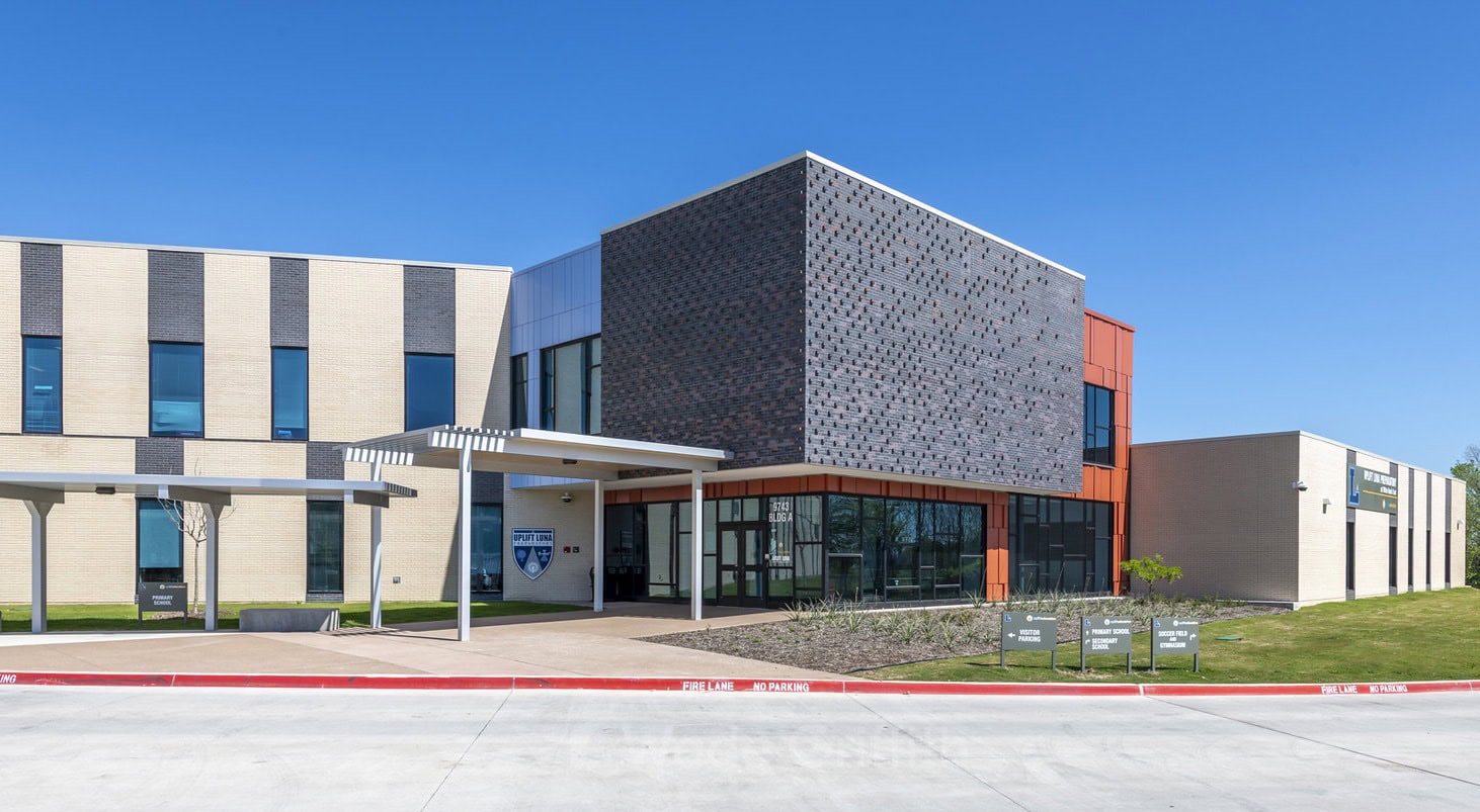 Best Charter School Texas Luna School Building