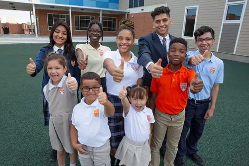 Best Charter School Texas Education Scholars Giving A Thumbs Up